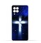 Generic TPU Protective Back Case Cover For Samsung Galaxy M53 With Cross Pattern