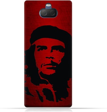 Generic TPU Protective Back Case Cover For Sony Xperia 10 With Che Guevara Pattern