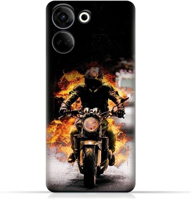 Generic TPU Protective Mobile Back Case Cover Compatible With Tecno CamOn 20 (4G) With Design 06