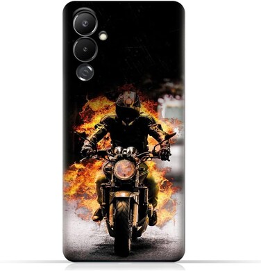 غطاء خلفي واقٍ للهاتف المحمول من مادة TPU، متوافق مع هاتف Tecno Pova 4 بتصميم رقم 6