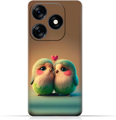 Generic TPU Protective Mobile Back Case Cover Compatible With Tecno Spark 10 (4G) With Design 09