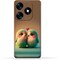 Generic TPU Protective Mobile Back Case Cover Compatible With Tecno Spark 10 (4G) With Design 09