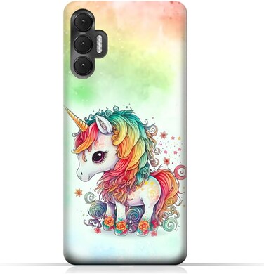 غطاء حماية خلفي للهاتف المحمول من مادة TPU، متوافق مع تكنو سبارك 8P 4G، بتصميم رقم 8