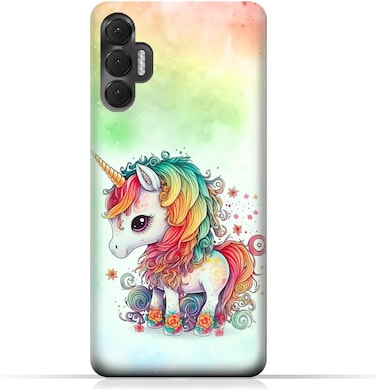 غطاء خلفي واقٍ للهاتف المحمول من مادة TPU، متوافق مع هاتف Tecno Spark 9T (الهند) 4G، بتصميم رقم 8