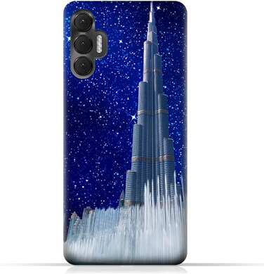 غطاء حماية خلفي للهاتف المحمول من مادة TPU، متوافق مع هاتف تكنو سبارك 9T (الهند) 4G بتصميم 11