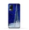 غطاء حماية عام لهاتف Vivo V21e بتصميم برج خليفة في ليلة مرصعة بالنجوم
