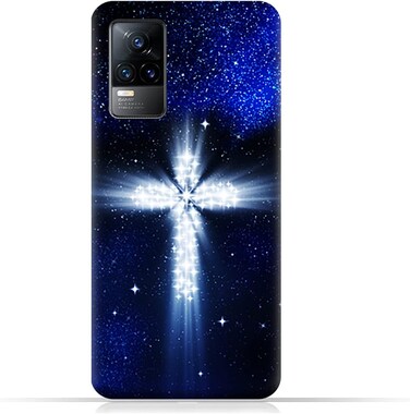 Generic Protective Case Cover For Vivo V21e With Cross Pattern