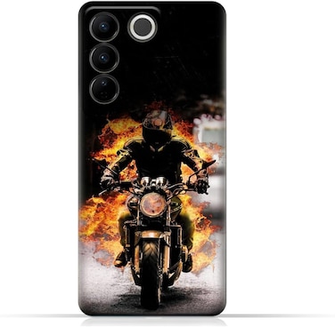 Generic TPU Protective Back Case Cover For Vivo V27 With Design 041