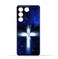 غطاء حماية خلفي من مادة TPU عامة لهاتف Vivo V27 بنمط متقاطع