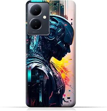 غطاء خلفي واقٍ من مادة TPU عامة لهاتف Vivo V29 Lite (LTE / 5G) بتصميم 039