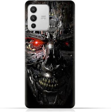 غطاء خلفي واقٍ من مادة TPU لهاتف Vivo S12 بتصميم روبوت Terminator
