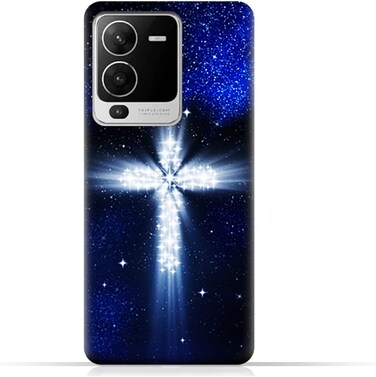 غطاء خلفي واقٍ من مادة TPU لهاتف Vivo S15 Pro بنمط متقاطع