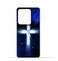 غطاء خلفي واقٍ من مادة TPU لهاتف Vivo V25e بنمط متقاطع