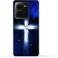 غطاء خلفي واقٍ من مادة TPU لهاتف Vivo V25e بنمط متقاطع