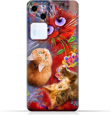 Generic TPU Protective Mobile Back Case Cover Compatible With Vivo V30 With Design 26