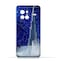 غطاء حماية خلفي من مادة TPU لهاتف Vivo X80 (5G) بتصميم برج خليفة في ليلة مرصعة بالنجوم