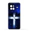 غطاء حماية خلفي من مادة TPU لهاتف Vivo X80 (5G) بنمط متقاطع