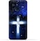 غطاء حماية خلفي من مادة TPU لهاتف Vivo X80 Pro (5G) بنمط متقاطع