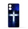 Generic TPU Protective Back Case Cover For Vivo Y02s With Cross Pattern
