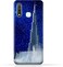 غطاء حماية عام لهاتف Vivo Y19 بتصميم برج خليفة في ليلة مرصعة بالنجوم
