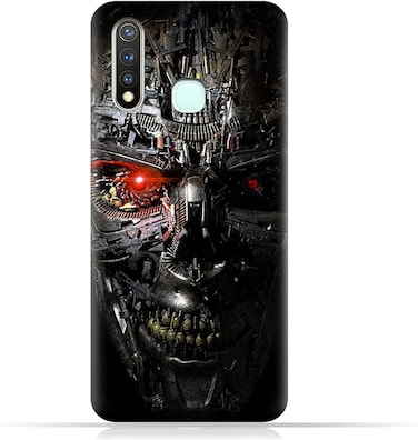 غطاء حماية عام لهاتف Vivo Y19 بتصميم روبوت Terminator