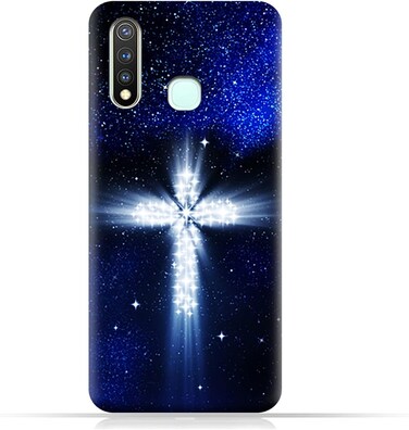 غطاء حماية عام لهاتف Vivo Y19 بنقشة متقاطعة