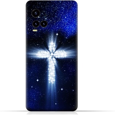 Generic TPU Protective Back Case Cover For Vivo Y33t With Cross Pattern