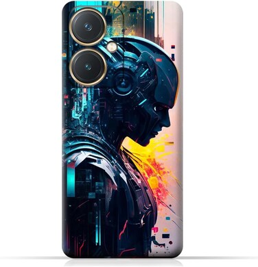 غطاء خلفي واقٍ من مادة TPU لهاتف Vivo Y35+ / Vivo Y35 PLUS (5G) بتصميم رقم 039
