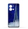 غطاء حماية خلفي من مادة TPU لهاتف Vivo Y35 بتصميم برج خليفة في ليلة مرصعة بالنجوم