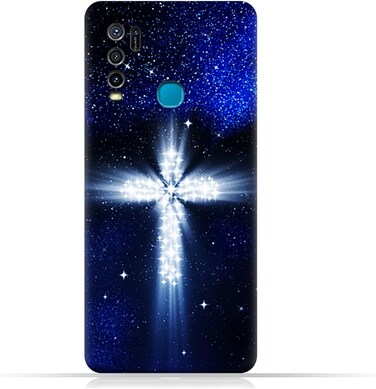 Generic Protective Case Cover For Vivo Y50 With Cross Pattern