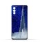 غطاء حماية خلفي من مادة TPU لهاتف Vivo Y76 5G بتصميم برج خليفة في ليلة مرصعة بالنجوم