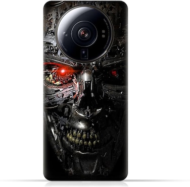 Generic TPU Protective Back Case Cover For Xiaomi 12S Ultra/Xiaomi 12S Ultra (5G) With Terminator Robot Design
