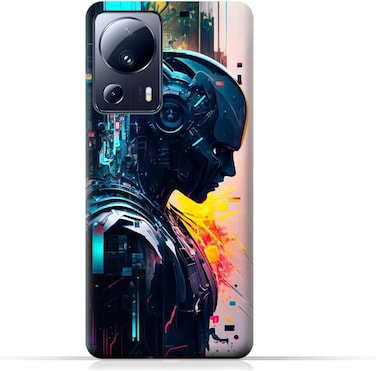 غطاء حماية خلفي من مادة TPU عامة لهاتف Xiaomi 13 Lite بتصميم 039