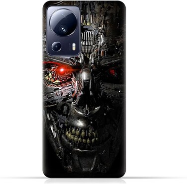 غطاء خلفي واقٍ من مادة TPU لهاتف Xiaomi 13 Lite بتصميم روبوت Terminator