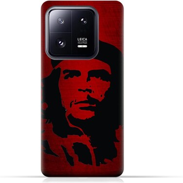 غطاء حماية خلفي من مادة TPU عامة لهاتف Xiaomi 13 Pro بنقشة تشي جيفارا
