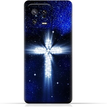 غطاء حماية خلفي من مادة TPU عامة لهاتف Xiaomi 13 بنمط متقاطع