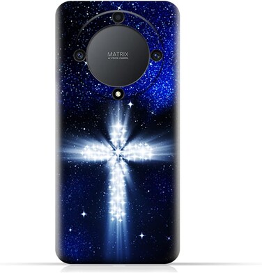 Generic TPU Protective Back Case Cover For Honor X9a Honor X9a (5G) With Cross Pattern