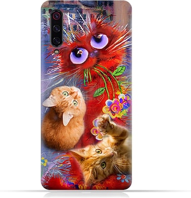 Generic Protective Case Cover For Xiaomi Mi 9 Pro With Cute Cats Design