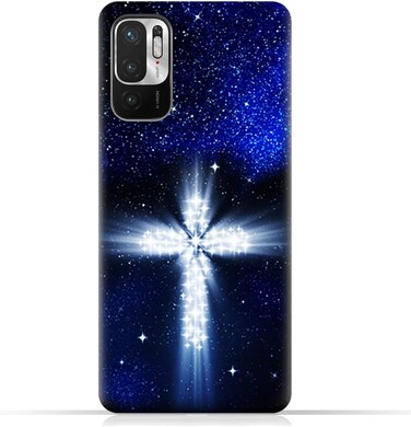 Generic Protective Case Cover For Xiaomi Redmi Note 10 5G With Cross Pattern