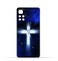 غطاء حماية خلفي من مادة TPU عامة لهاتف Xiaomi Redmi Note 11 (صيني) بنمط متقاطع