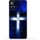 غطاء حماية خلفي من مادة TPU عامة لهاتف Xiaomi Redmi Note 11 (صيني) بنمط متقاطع