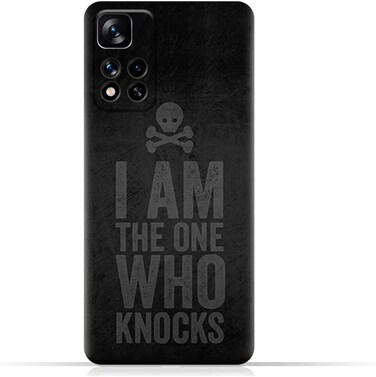 غطاء حماية خلفي من مادة TPU لهاتف Xiaomi Redmi Note 11 Pro (صيني) بتصميم مستوحى من مسلسل Breaking Bad