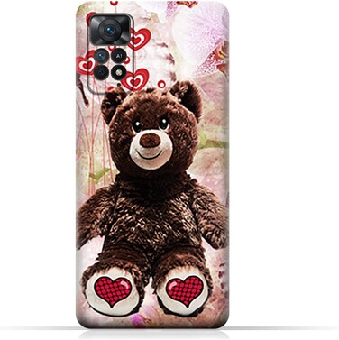 Generic TPU Protective Back Case Cover For Xiaomi Redmi Note 11 Pro+ 5G (India) With My Teddy Bear