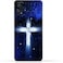 غطاء حماية خلفي من مادة TPU عامة لهاتف Xiaomi Redmi Note 11 Pro بنمط متقاطع
