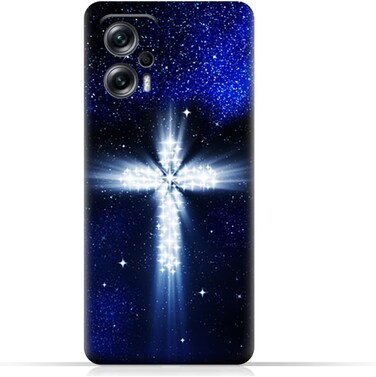 Generic TPU Protective Back Case Cover For Xiaomi Redmi Note 11T Pro+ With Cross Pattern