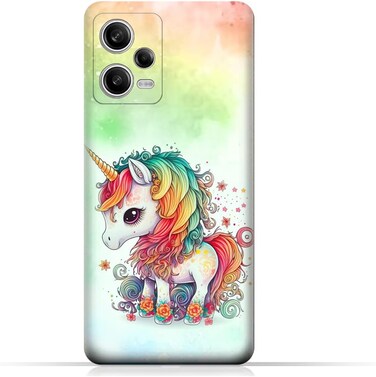 غطاء خلفي واقٍ من مادة TPU لهاتف Xiaomi Redmi Note 12 Pro بتصميم رقم 043