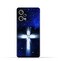غطاء حماية خلفي من مادة TPU عامة لهاتف Xiaomi Redmi Note 12 Pro بنمط متقاطع