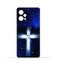 غطاء حماية خلفي من مادة TPU عامة لهاتف Xiaomi Redmi Note 12 Pro بنمط متقاطع