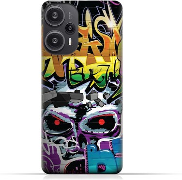 غطاء حماية خلفي من مادة TPU عامة لهاتف Xiaomi Redmi Note 12 Turbo (5G) بتصميم رقم 038
