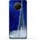 غطاء حماية خلفي من مادة TPU لهاتف Xiaomi Redmi Note 9 5G بتصميم برج خليفة في ليلة مرصعة بالنجوم
